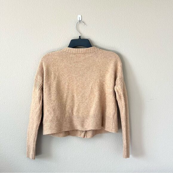 Madewell Clemence Wool Blend Cropped Cardigan - Picture 9 of 11